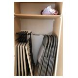 T - LOT OF FOLDING TABLES & CHAIRS (G5)