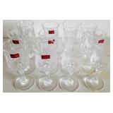 T - TWELVE CRISTAL D'ARQUES PARIS STEMWARE (L120)