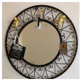 T - ROUND WALL MIRROR 21'DIA