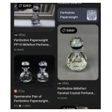 442 - PERTHSHIRE MILLEFIORI PERFUME BOTTLE (F29)