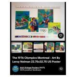 441 - LEROY NEIMAN OLYMPICS LTD ED ART FRAMED (B30