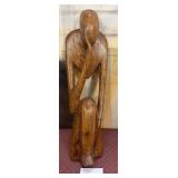 440 - CARVED SCULPTURE 19'T (C126)
