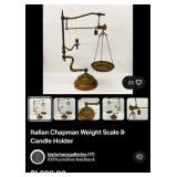 440 - ANTIQUE BALANCE SCALES (C69)