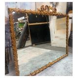 440 - VINTAGE WALL MIRROR FRAMED 40X50'