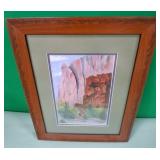 442 - FRAMED ART 18X14' (A63)