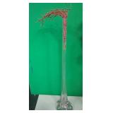 435 - ART GLASS VASE 70X5' (N1)