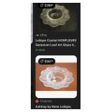 442 - LALIQUE DISH 5'DIA (F32