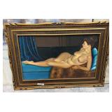 440 - FRANCO ARTWORK FRAMED 34X48'