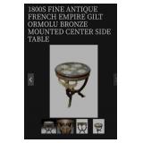 440 - EGYPTIAN REVIVAL-STYLE CENTER TABLE