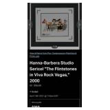 402 - FLINTSTONES CEL ART FRAMED