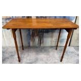 440 - ANTIQUE WOODEN FOLDING TABLE