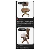 42 - HOME OFFICE DESK CHAIR