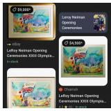 441 - LEROY NEIMAN LTD ED OLYMPICS ART FRAMED (B33