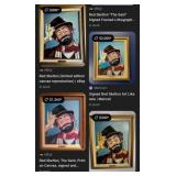 441 - RED SKELTON LTD ED CLOWN ART FRAMED (B29)