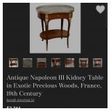 440 - ANTIQUE FRENCH LOUIS XV-STYLE SIDE TABLE