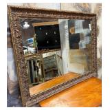 440 - FRAMED WALL MIRROR 36X48'