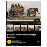 441 - RON LEE CIRCUS WAGON FIGURINE (B9)