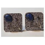 818 - SILVERTONE CUFF LINKS(38)