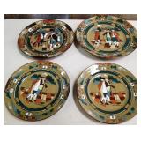 11 - BUFFALO POTTERY DELDARE PLATES(W56)