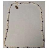 818 -FRESH WATER PEARL 27' NECKLACE(33)