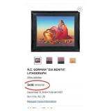 393 - ZIA BENITA SIGNED FRAMED ARTWORK