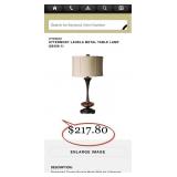 SW - IRRICADESCENT BASE TABLE 29' LAMPS