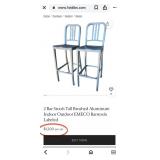 J - PAIR OF MATCHING BAR STOOLS (B23)