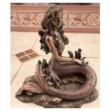 J - MERMAID FIGURINE 6 '