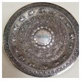 11 - SRI LANKAN SILVER MOON DISH(W61)