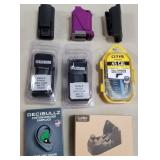 14 - SPEED LOADERS,EAR PLUGS  ETC(W9)