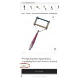 J - ANTIQUE MAGNIFYING GLASS (C22)