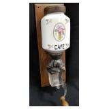 11 -VINTAGE WALL MOUNT COFFEE GRINDER (W31)