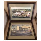 U - TWO PIECES FRAMED ART (A63)