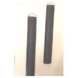 U - TWO PIECES CARVED WOOD WALL DECOR (A24)