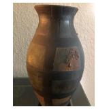 U - STUDIO POTTERY VASE 9'T (A48)