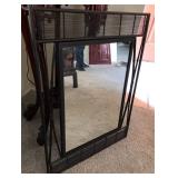 U - WALL MIRROR FRAMED 32X24' (L22)