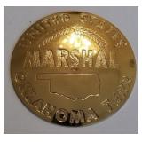 U - STERLING SILVER OKLAHOMA TERR COLLECTIBLE COIN