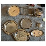 U - MIXED LOT OF SERVING PLATTERS (A114)