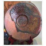 U - VINTAGE COLLECTIBLE DECOR PLATE WITH STAND