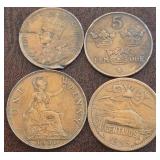 U - LOT OF COLLECTIBLE COINS (J67)