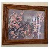 U - CHERRY BLOSSOM ART FRAMED 17X23' (A31)