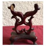 U - CARVED WOOD COLLECTIBLE (L139)