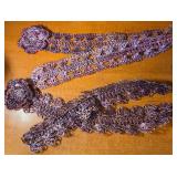 U - LOT OF TWO FASHION BELTS (70)