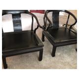 U - PAIR OF MATCHING MING-STYLE ARMCHAIRS