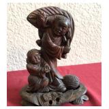 U - CARVED SOAPSTONE COLLECTIBLE (L127)