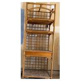 U - FOUR-SHELF BAMBOO DISPLAY 71'T (G1)