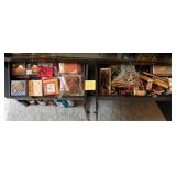 U - MIXED LOT OF COCKTAIL NAPKINS, BAR ACCESSORIES