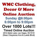 WELCOME TO OUR SUN. @6pm ONLINE PUBLIC AUCTION