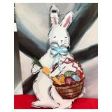 43 - CHARMING EASTER BUNNY DECOR (A405)