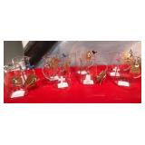 43 - GLASS MUGS DECORATIVE CHARMS